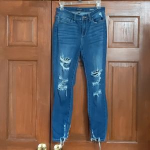 EUC Judy Blue distressed jeans size 9/29